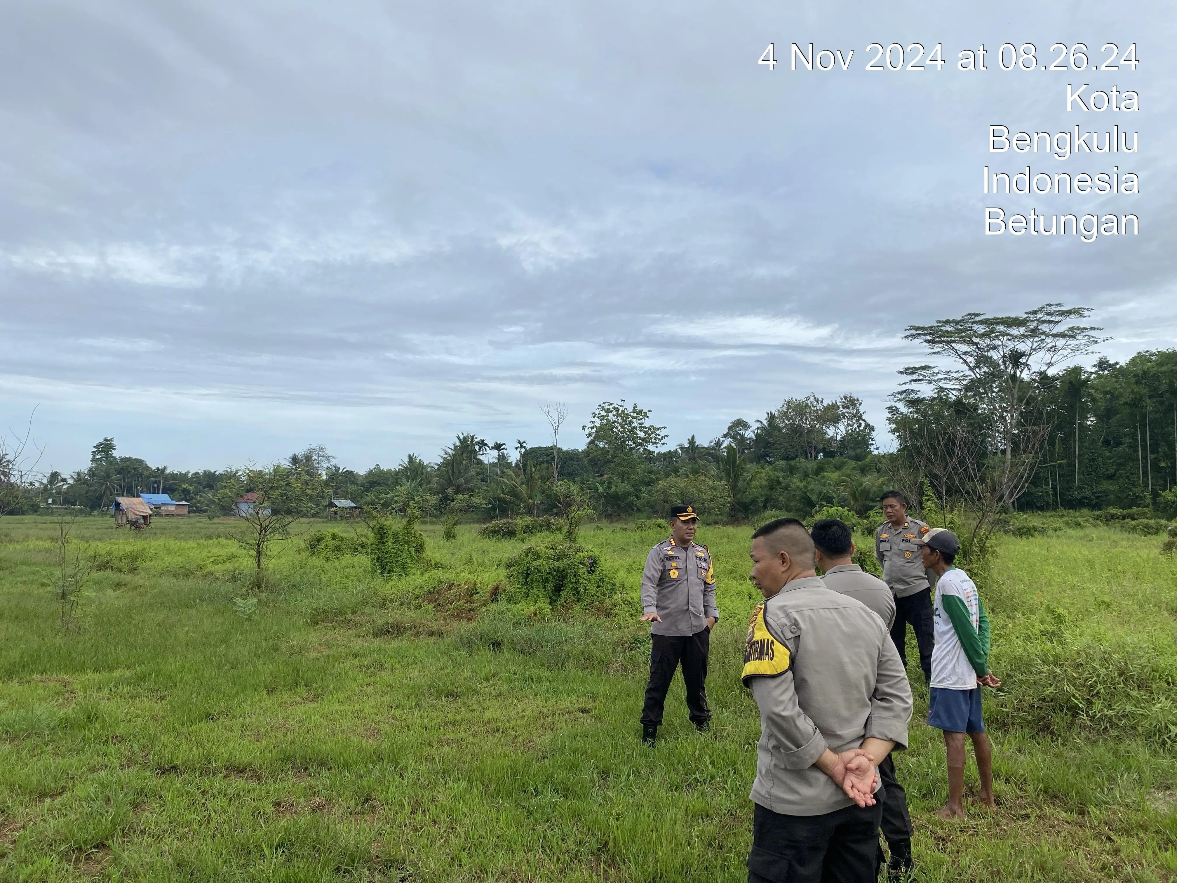 Polresta Bengkulu Siapkan Lahan Pertanian dan Perkebunan untuk Warga