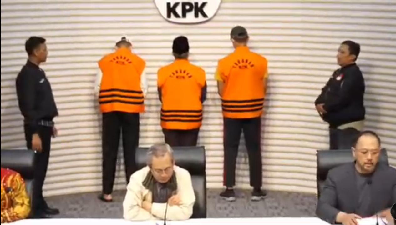 Penetapan tersangka oleh KPK