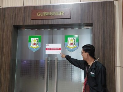 Ruang Kerja Gubernur dan Sekda Provinsi Bengkulu Disegel KPK