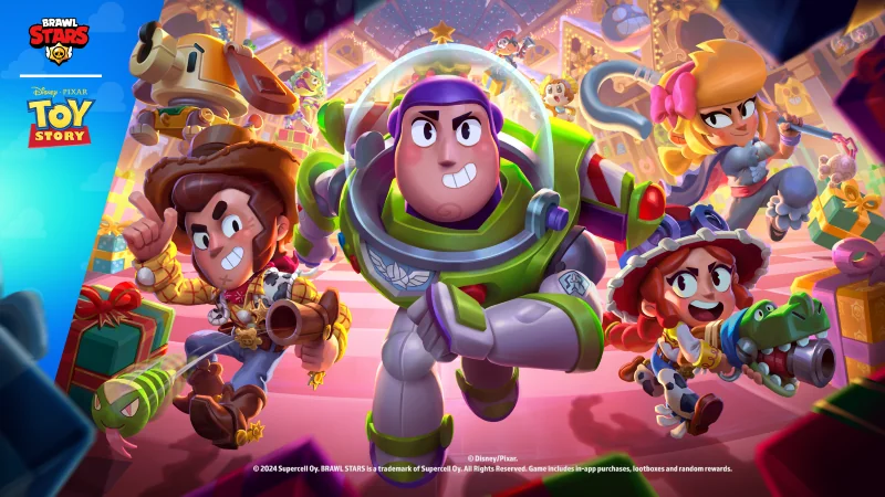 Toy Story dari Pixar Hadir di Semesta Game Brawl Stars
