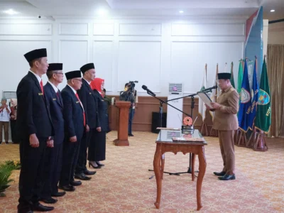 Lima Komisioner Komisi Informasi Provinsi Bengkulu Dilantik