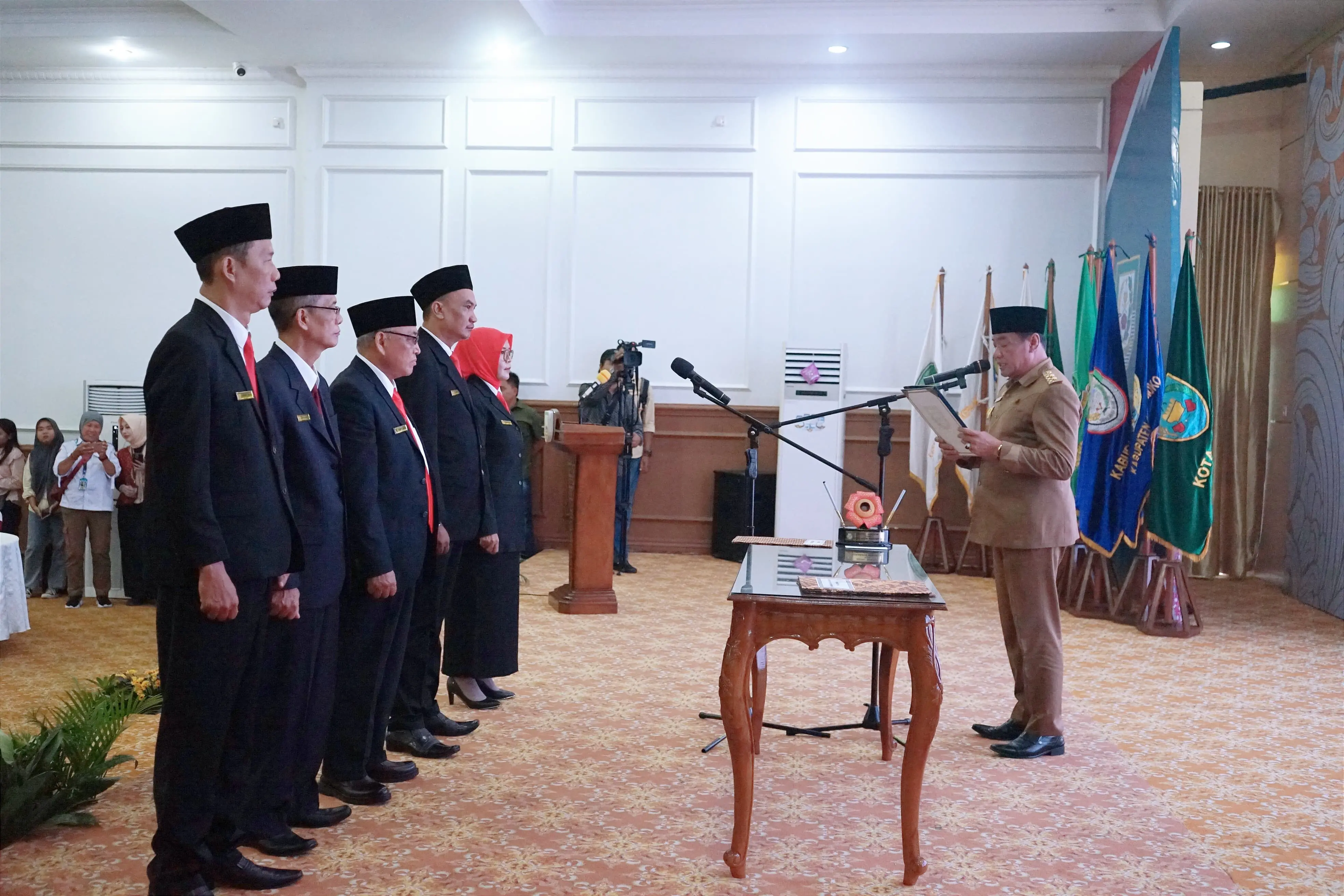 Lima Komisioner Komisi Informasi Provinsi Bengkulu Dilantik