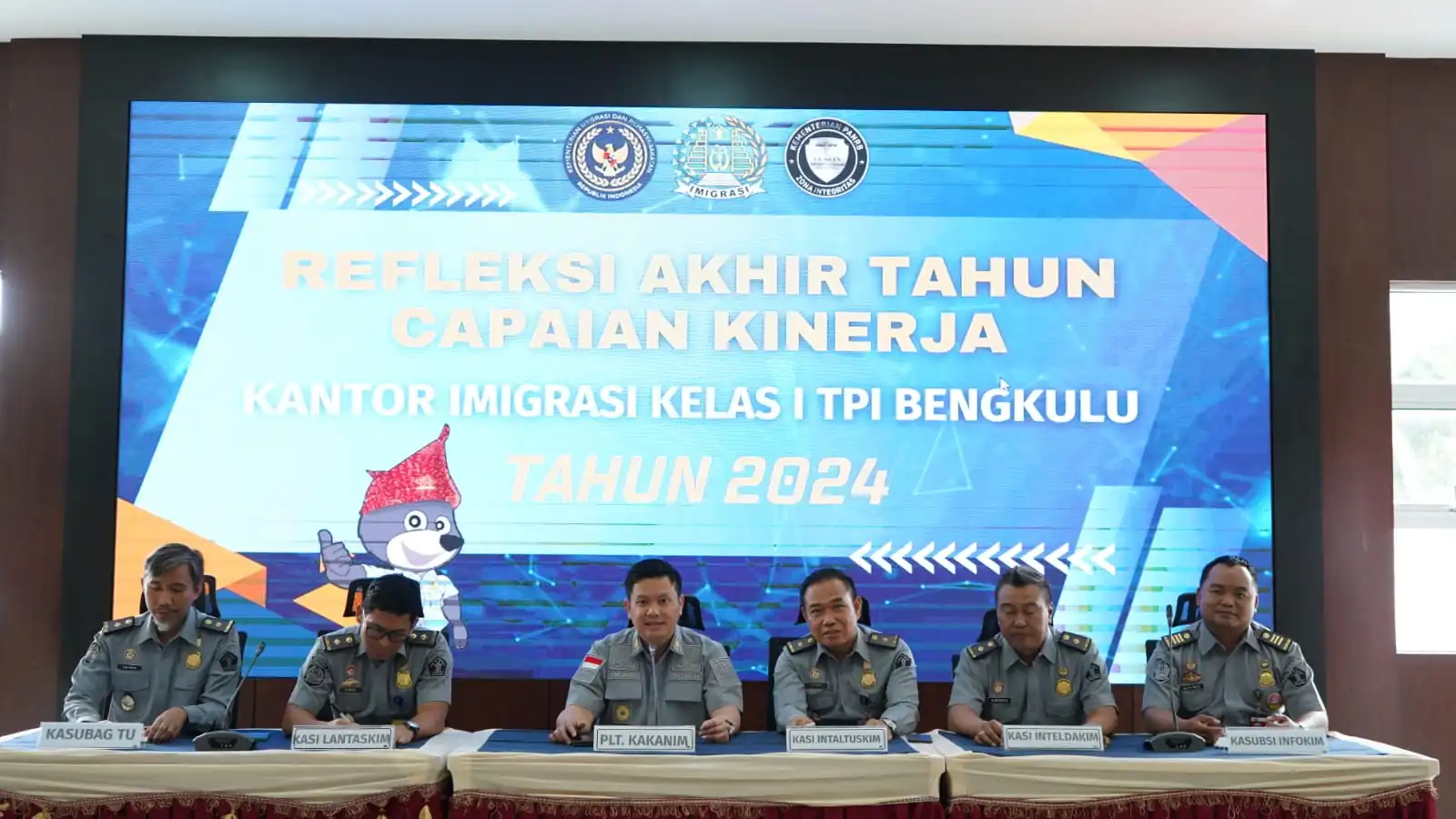 Kanim Bengkulu Ukir Sejarah: Capai Target PNBP 291 Persen dan Raih Predikat WBK