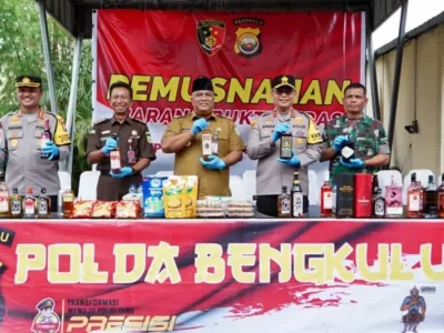 Kepolisian Tangani Lima Ribu Kejahatan di Bengkulu Sepanjang 2024