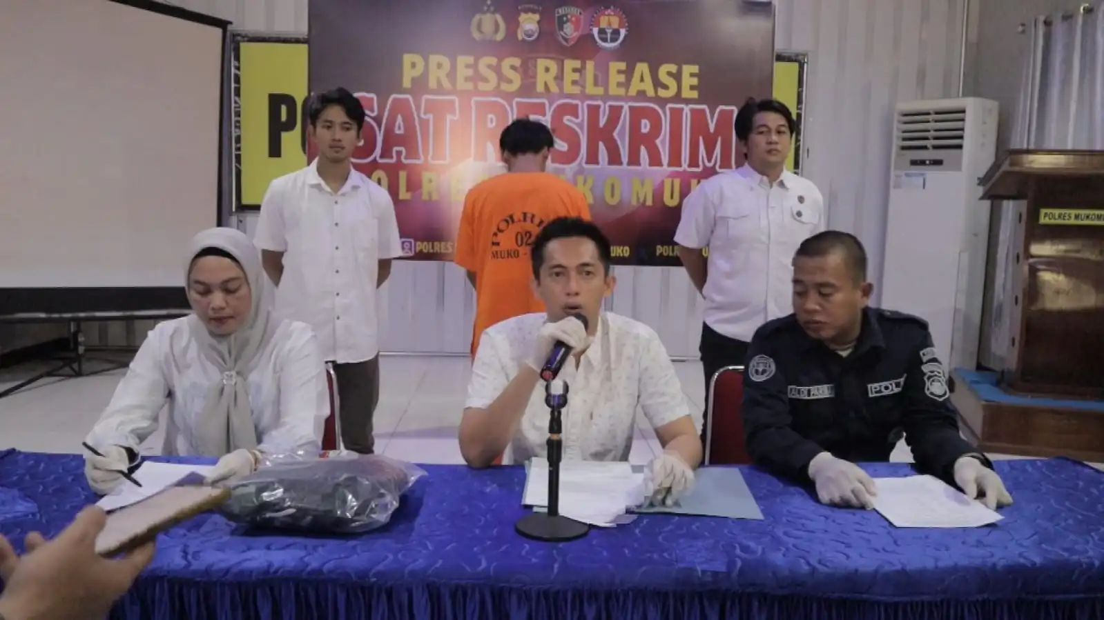 Pelaku tindak pidana persetubuhan anak diringkus Polres Mukomuko