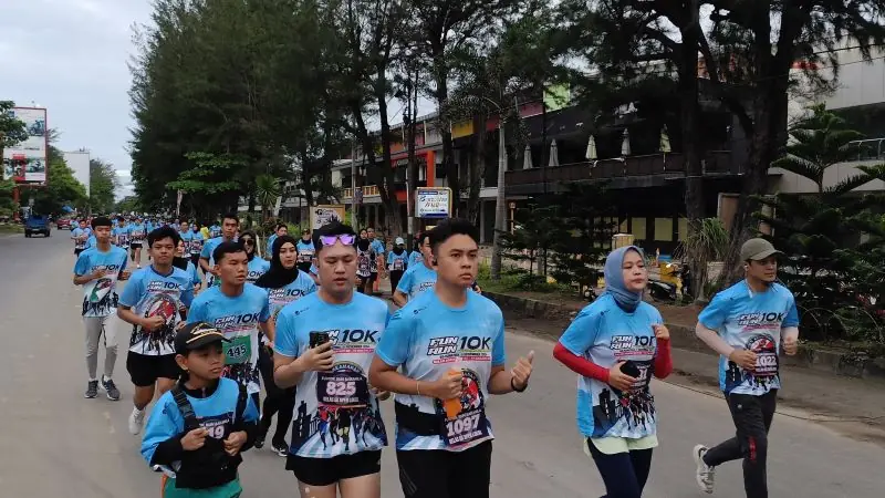 Fun Run 10K Meriahkan HUT ke-19 Bakamla RI di Bengkulu