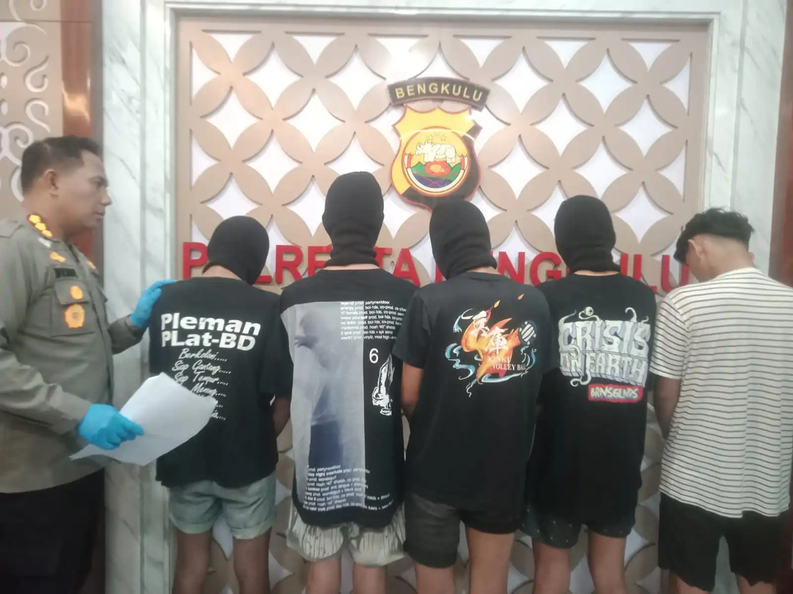 Anggota geng motor ditangkap