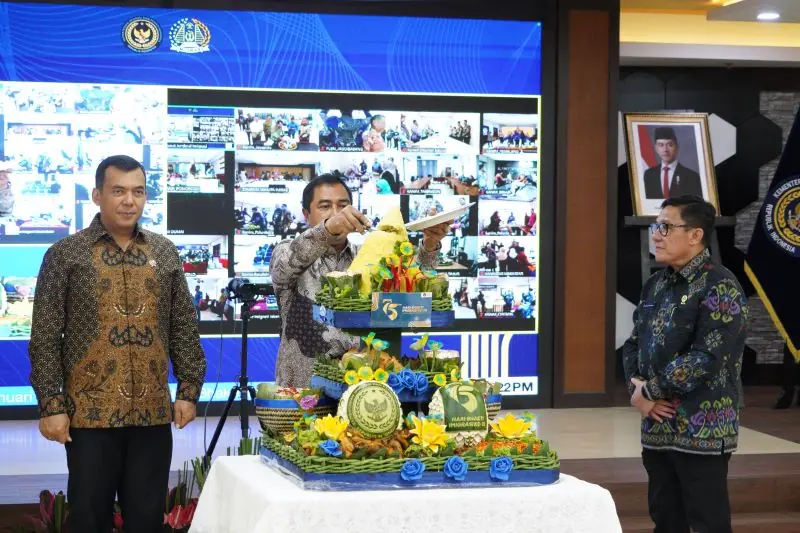 Peringatan hari jadi Imigrasi Indonesia yang ke-75 pada Jumat (31/01/2025)