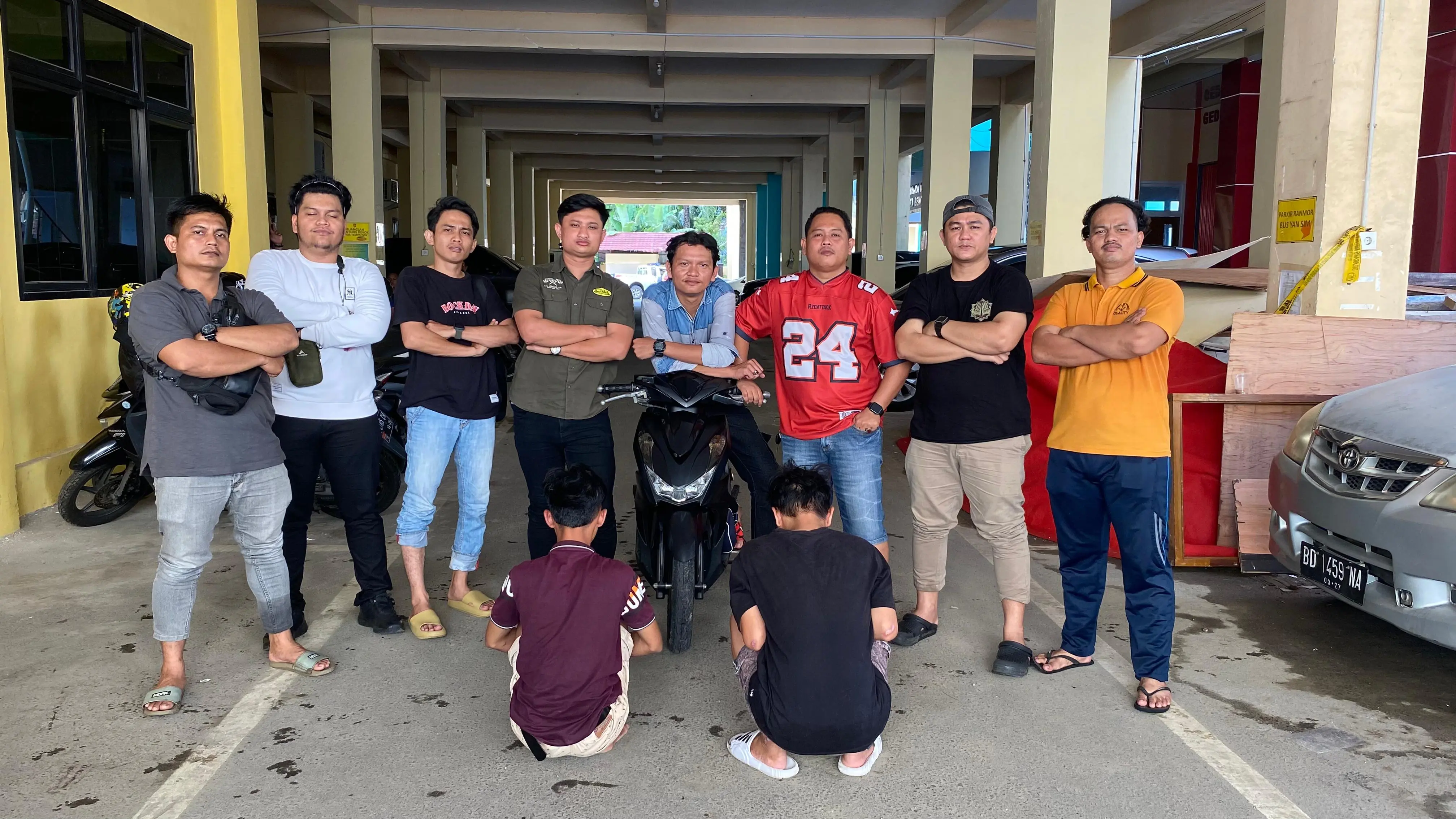 Dua Pelaku Begal di Kota Bengkulu Diringkus Tim Resmob Macan Gading