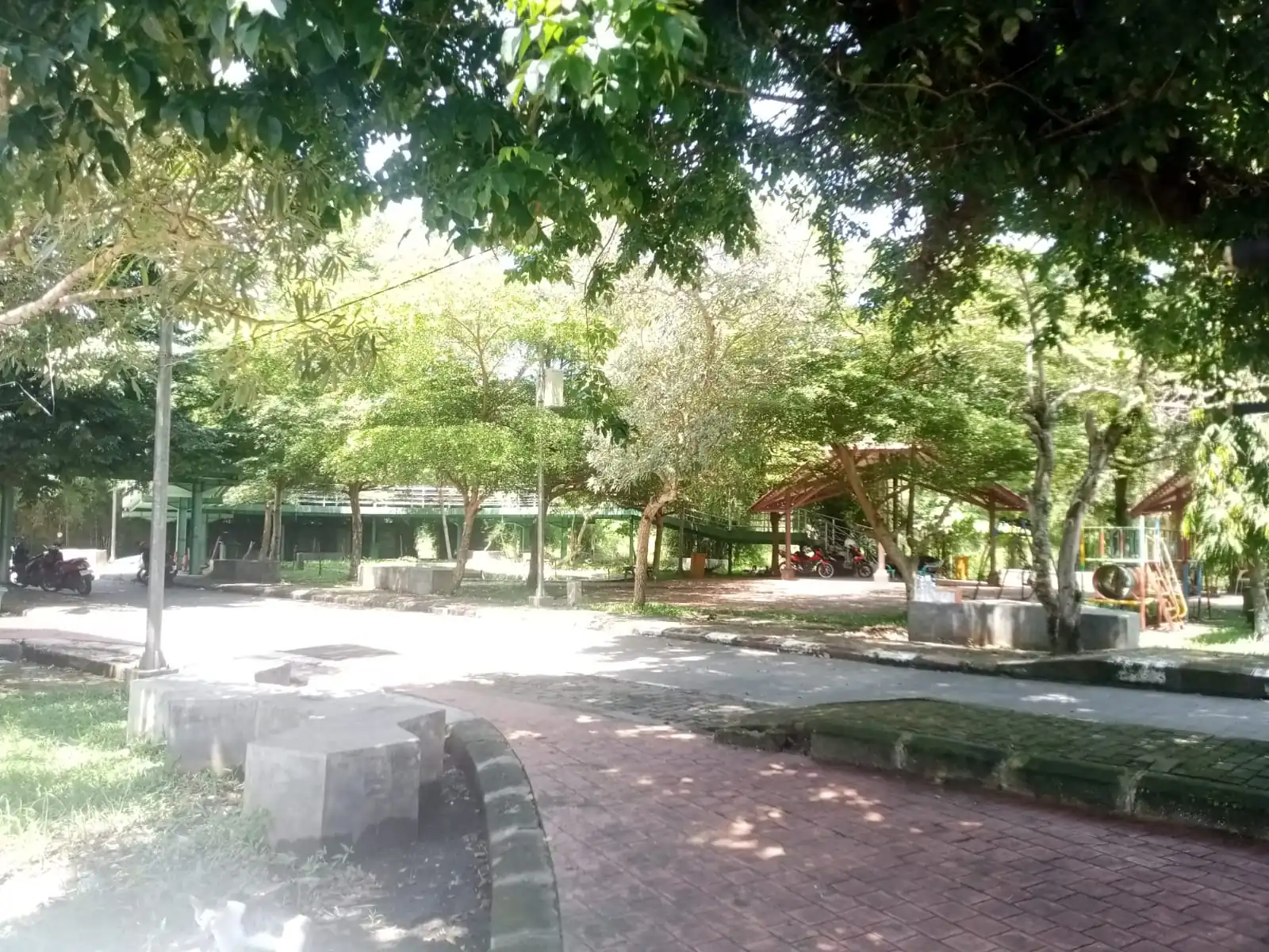Taman Pusat Budaya Tanjung Agung Bengkulu Terbengkalai, Pengunjung Sepi