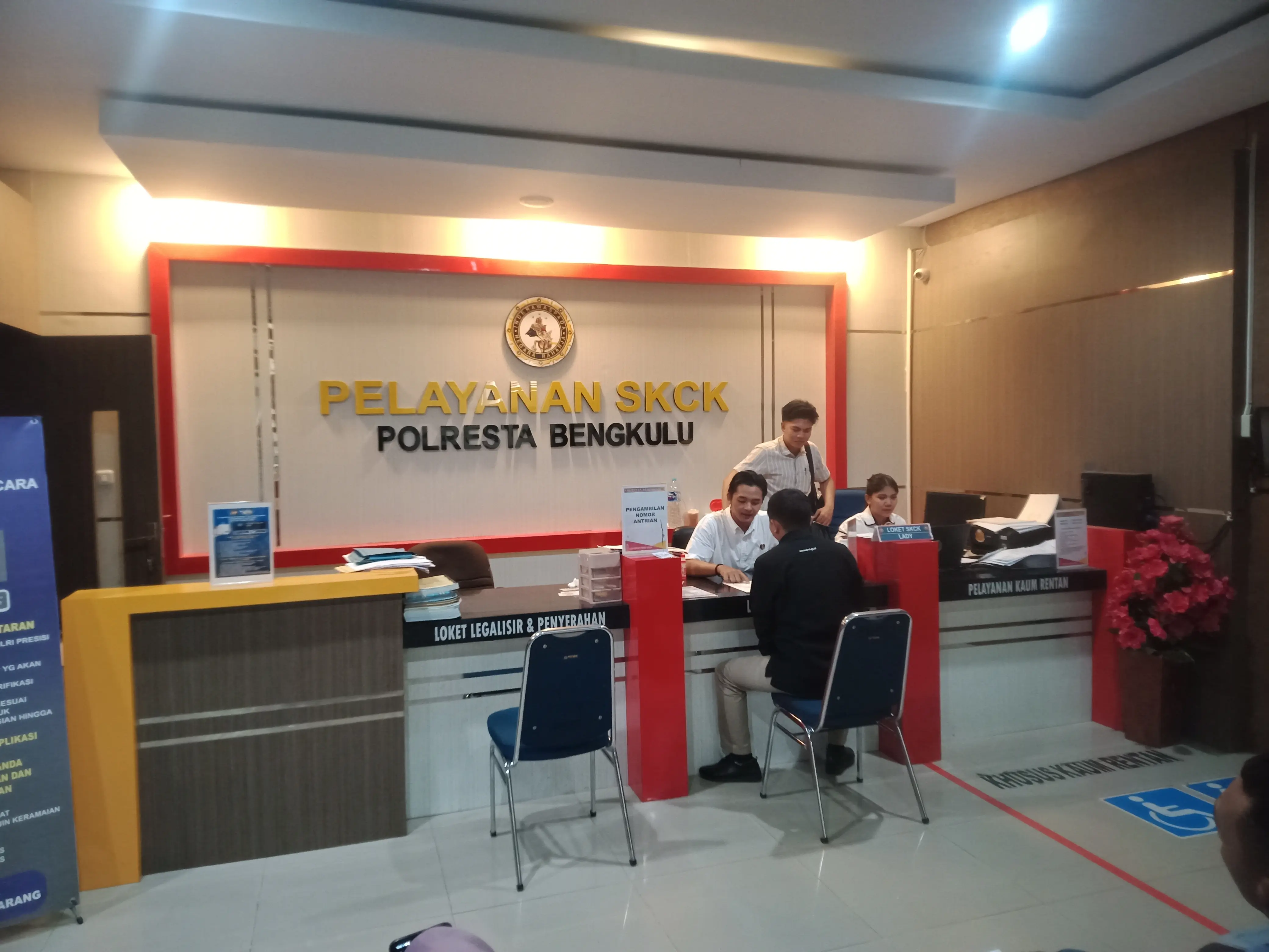 Pemohon SKCK Meningkat 100 Persen di Polresta Bengkulu