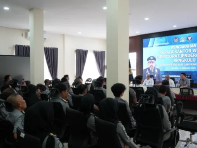 Pengarahan Kepala Kantor Wilayah Ditjen Imigrasi Bengkulu: Tekankan Pentingnya Integritas Pegawai
