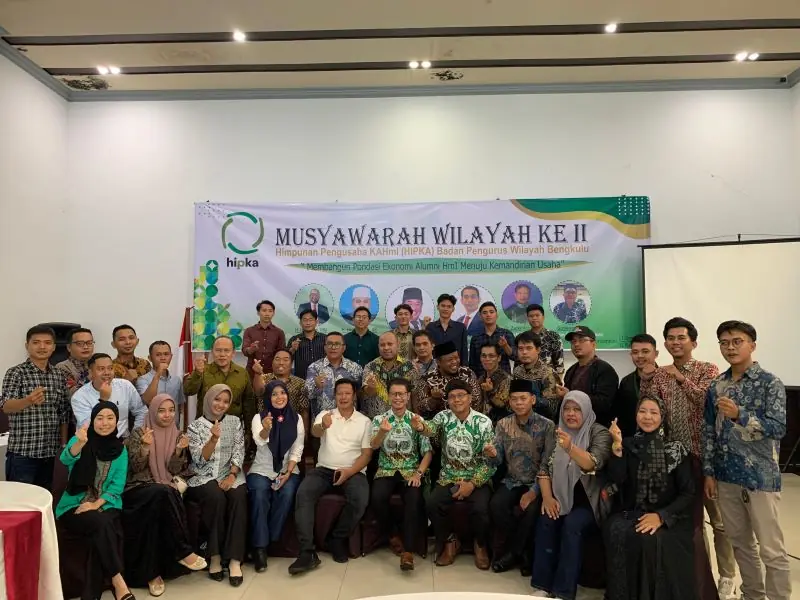 Roni Desa Terpilih sebagai Ketua Umum BPW HIPKA Bengkulu Periode 2025-2029