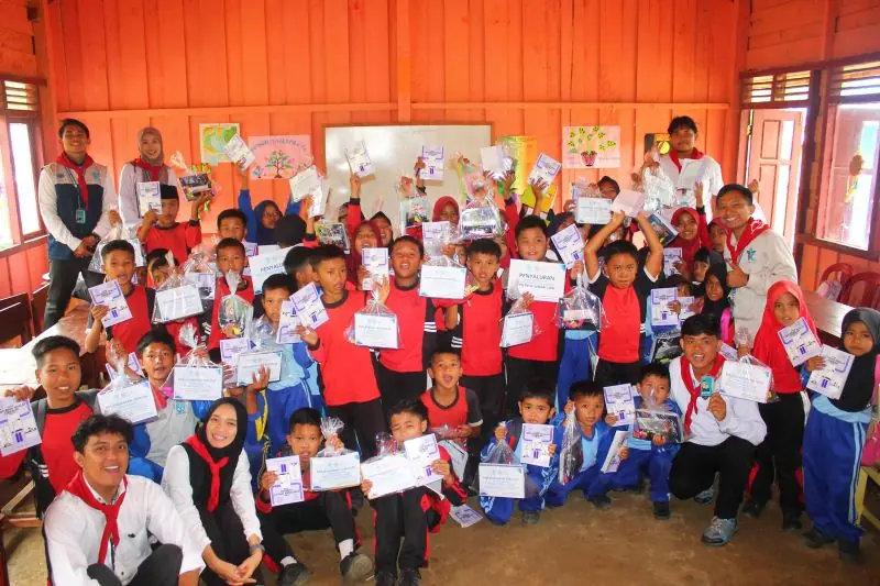 Pengabdian masyarakat di desa 3T Desa Sungai Lisai Kabupaten Lebong.