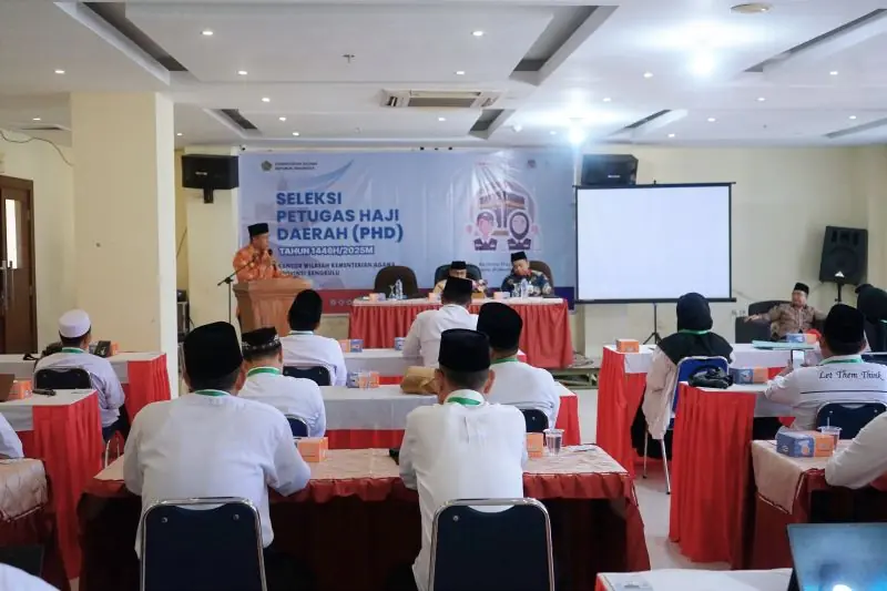 Pemprov Bengkulu Buka Seleksi Petugas Haji 2025
