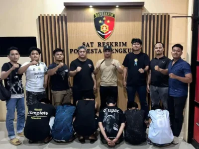 Enam Mahasiswa di Bengkulu Ditangkap Usai Keroyok Dua Korban, Satu Ditusuk