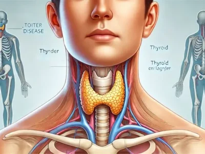 Ilustrasi Penyakit Gondok. ChatGPT