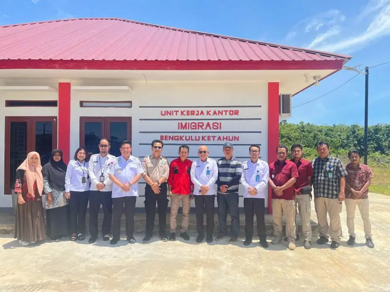 Tinjau Pembentukan Kantor Imigrasi Baru di Bengkulu, Tim Direktorat Jenderal Imigrasi Datangi UKK Ketahun