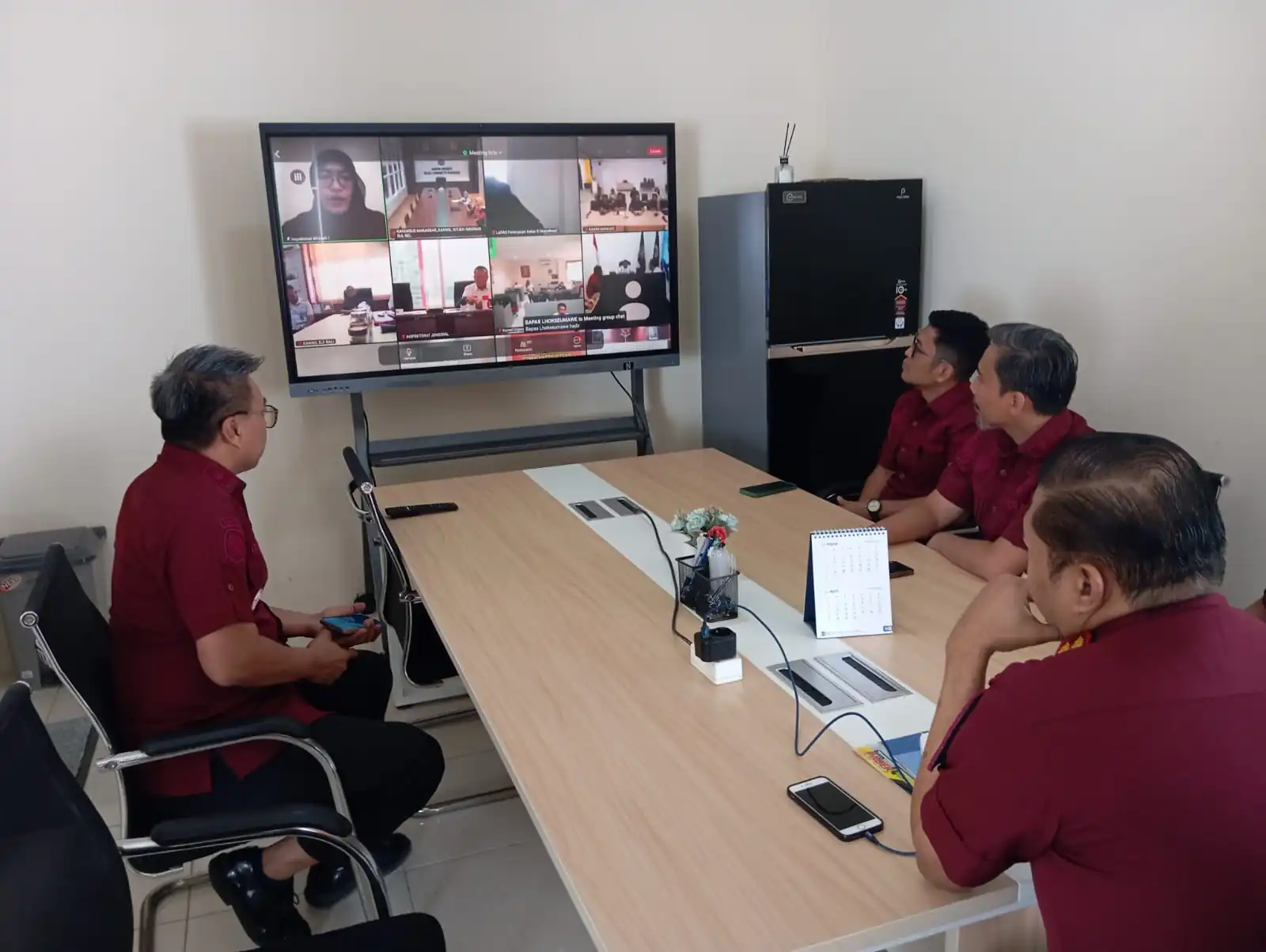 Kantor Imigrasi Kelas I TPI Bengkulu Ikuti Sosialisasi Evaluasi dan Pemantauan Pembangunan Zona Integritas 2025