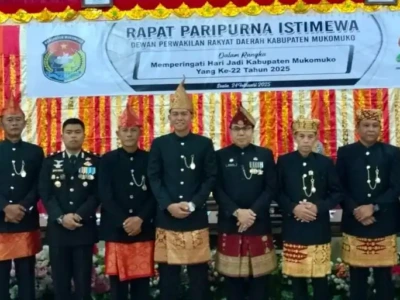 DPRD Mukomuko Gelar Rapat Paripurna Istimewa HUT ke-22 Kabupaten Mukomuko
