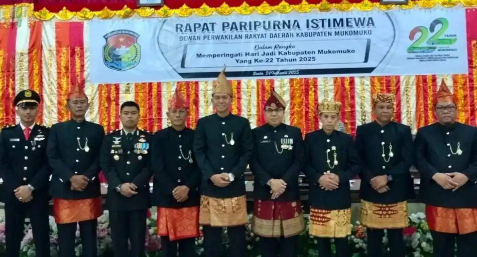 DPRD Mukomuko Gelar Rapat Paripurna Istimewa HUT ke-22 Kabupaten Mukomuko
