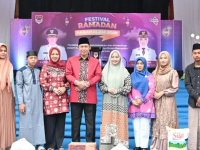 Lapangan Merdeka Pagar Alam Berubah Jadi Surga Ramadhan, Festival 2025 Dibuka Meriah