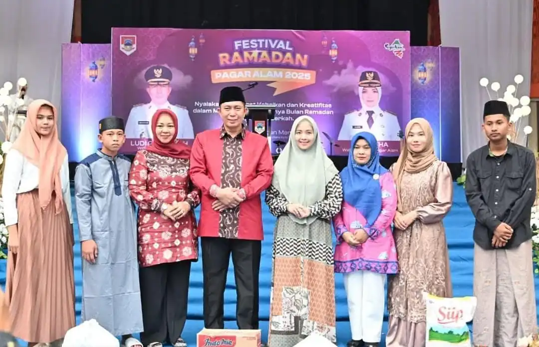 Lapangan Merdeka Pagar Alam Berubah Jadi Surga Ramadhan, Festival 2025 Dibuka Meriah