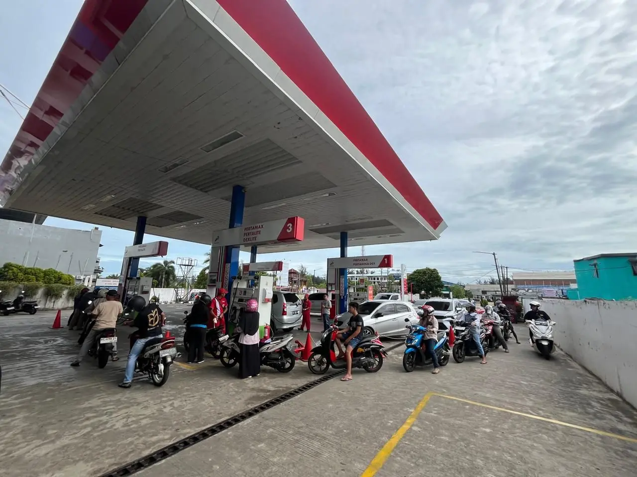 Pasokan BBM di SPBU Bengkulu Stabil, Siap Penuhi Kebutuhan Mudik Lebaran