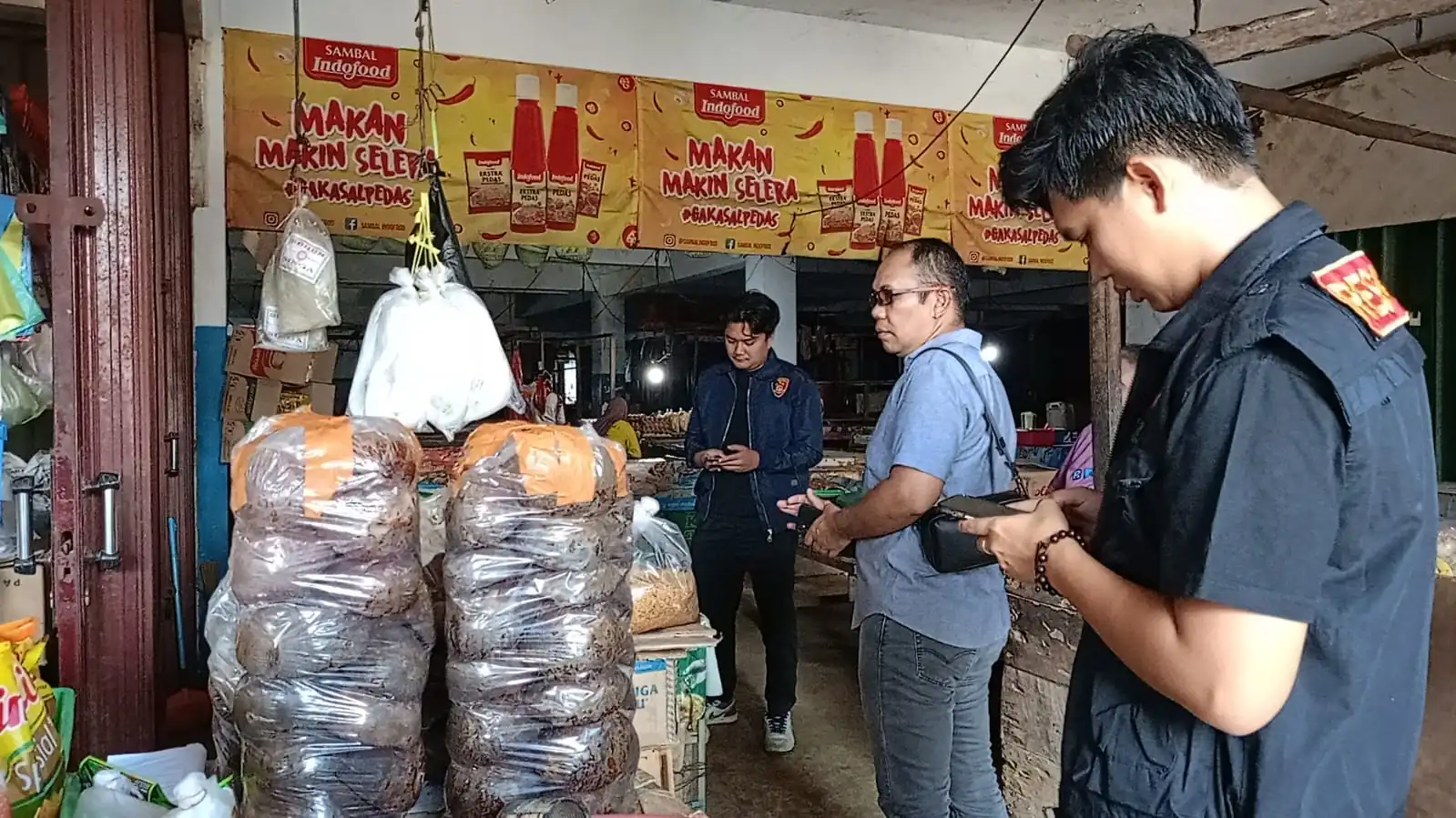 Satgas Pangan Polresta Bengkulu Sidak Pasar: Stok Aman, Harga Masih Terkendali Hingga Lebaran