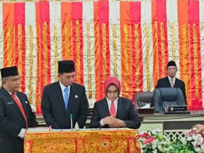 Sertijab Bupati Mukomuko Periode 2025-2030 Hanya Dihadiri Wakil