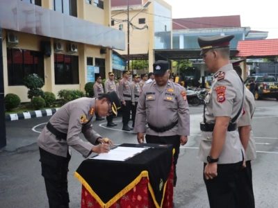 Mutasi Jabatan di Polresta Bengkulu: Kasat Lantas dan Kapolsek Teluk Segara Diganti