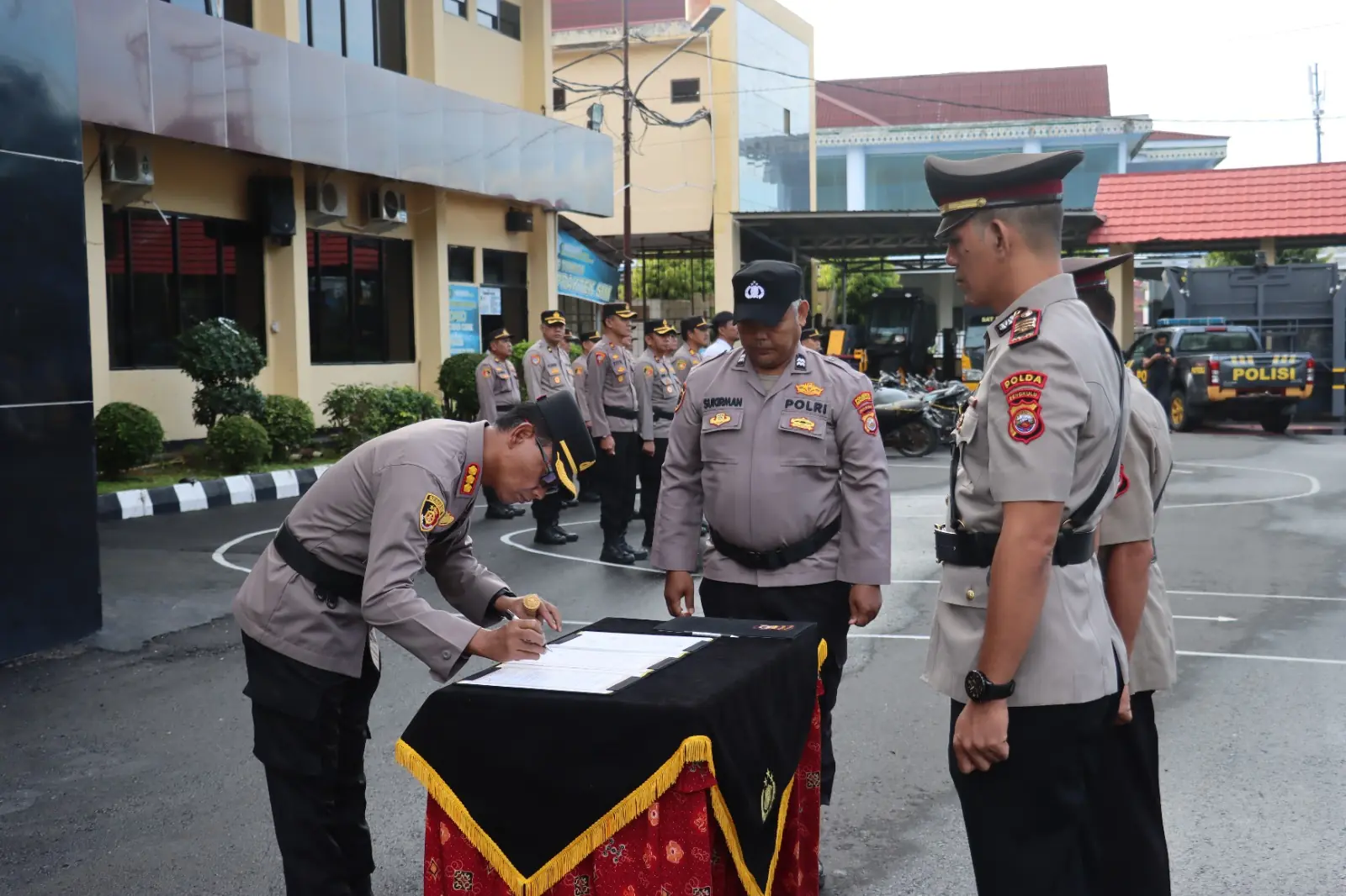 Mutasi Jabatan di Polresta Bengkulu: Kasat Lantas dan Kapolsek Teluk Segara Diganti