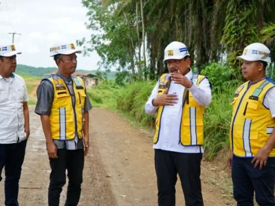 Wagub Mian Tinjau Jalan dan Jembatan Milik Provinsi di Bengkulu Utara