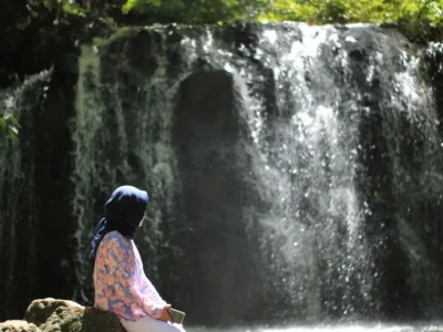 Wisata Curug Cay Telan Korban, Ibu dan Anak Tenggelam
