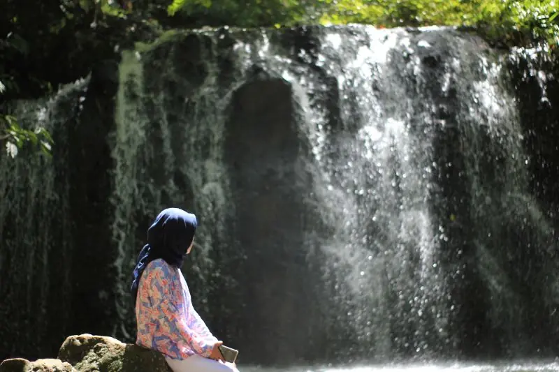 Wisata Curug Cay Telan Korban, Ibu dan Anak Tenggelam