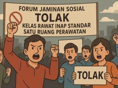 Forum Jamsos Tolak Kelas Rawat Inap Standar Satu Ruang Perawatan