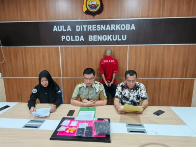 Kembali Berulah, Residivis Narkoba Dibekuk dengan 57 Gram Sabu Siap Edar