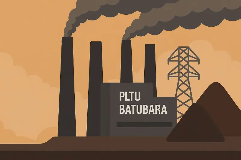 Koalisi STuEB Laporkan 15 Kejahatan Lingkungan 8 PLTU Batu Bara di Sumatera
