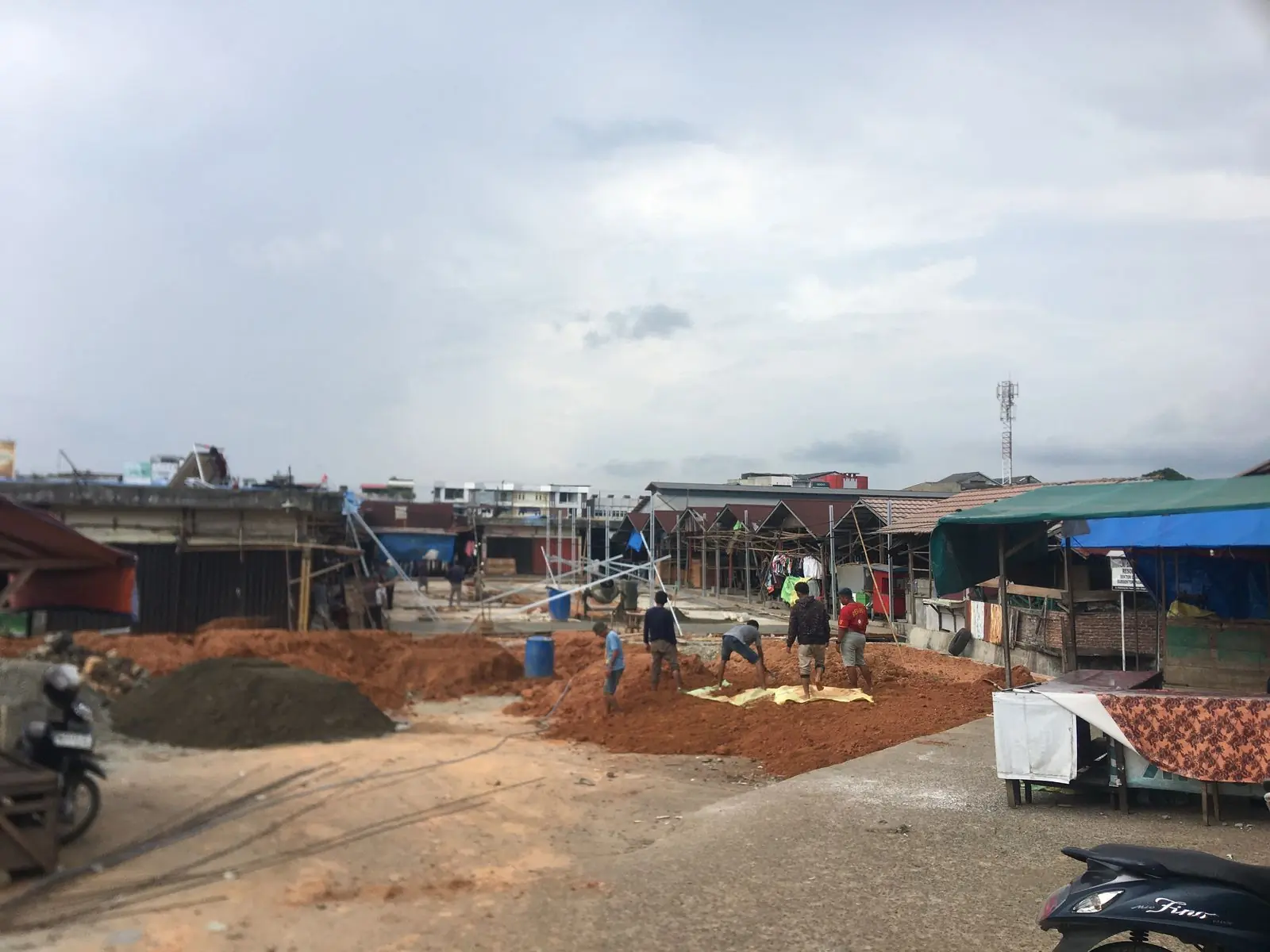 Pasar Batam Panorama Dibangun Kembali, Pedagang Antusias