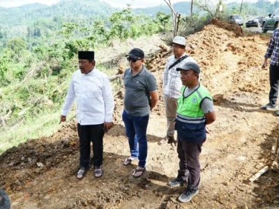 Wagub Mian Ragu Status Lahan Proyek Penanganan Longsor di Kepahiang