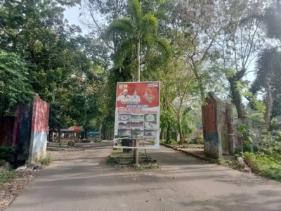 Spanduk Dipasang, Pembangunan Taman Remaja Tak Kunjung Jalan