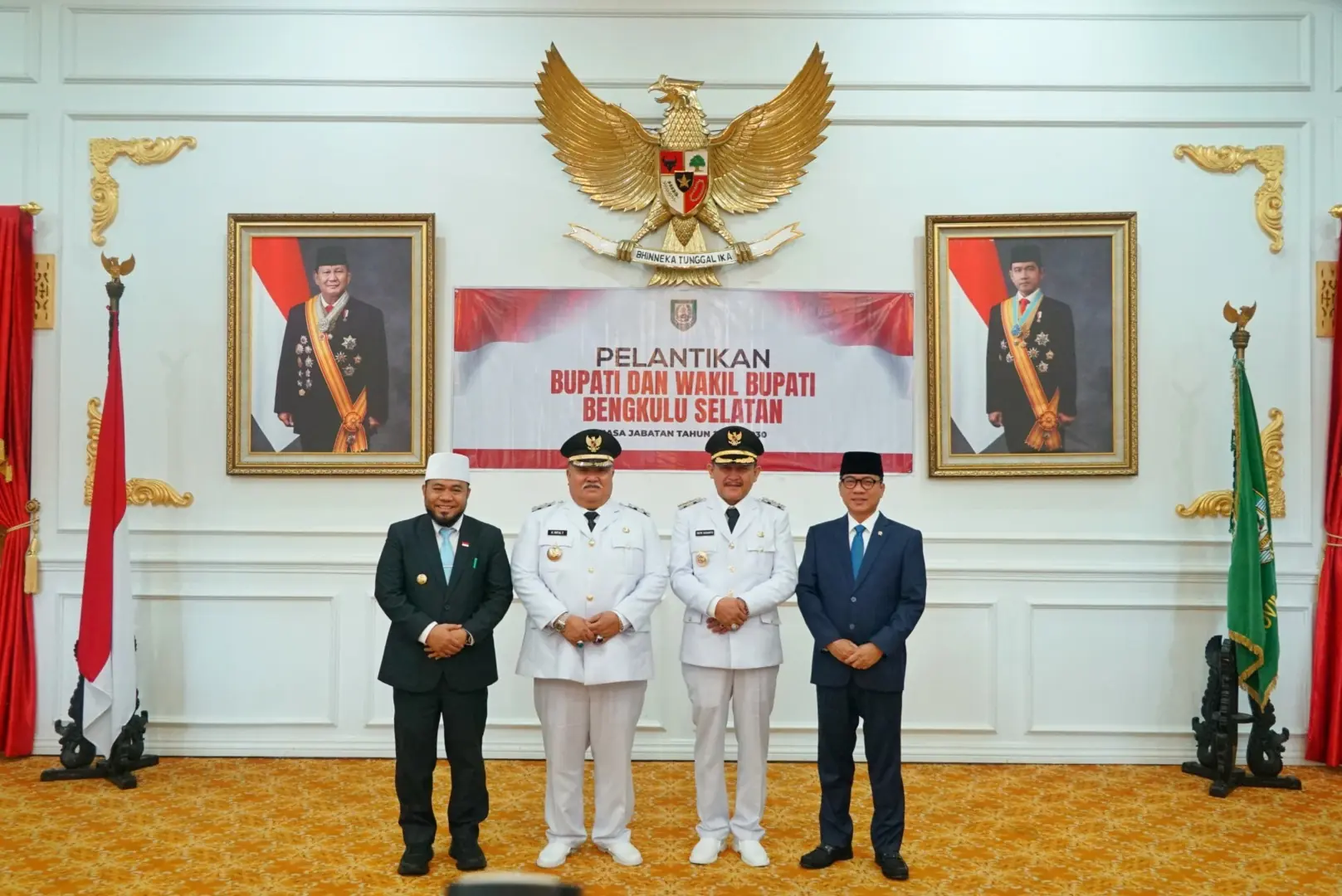 Bupati Bengkulu Selatan Hasil PSU Resmi Dilantik
