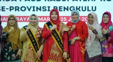 Bunda PAUD Resmi Dikukuhkan di Bengkulu