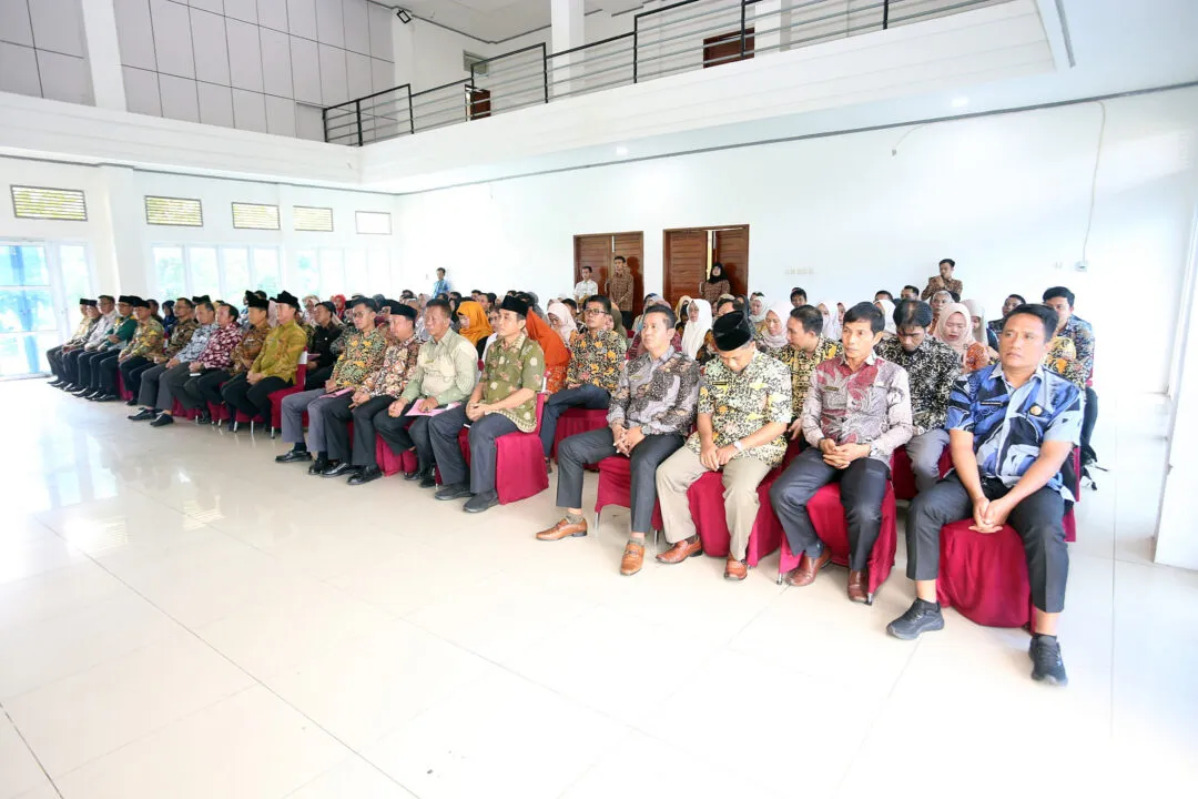 Bimbingan teknis (Bimtek) sistem Informasi Kearsipan dinamis terintegrasi (SRIKANDI) sekaligus Pencanangan Gerakan Nasional Sadar Tertib Arsip (GNSTA)