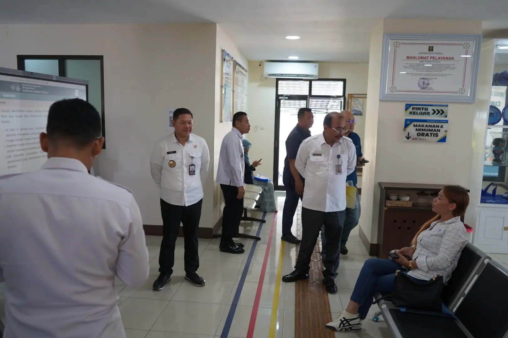 Suasana Kunjungan Ditjen Imigrasi Bengkulu Kunjungan Pengawasan Teknis ke Kantor Imigrasi Kelas I TPI Bengkulu