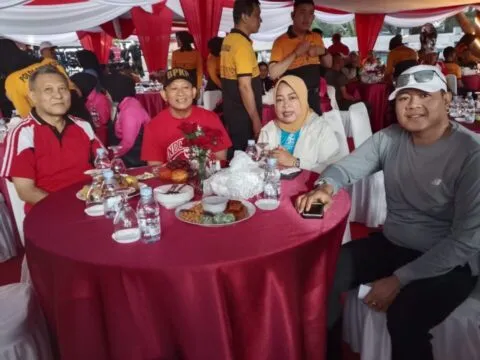Kantor Imigrasi Bengkulu Ikuti Jalan Santai bersama Kapolda