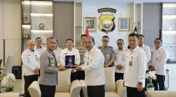 Kepala Kantor Imigrasi Bengkulu Lakukan Audiensi ke Polda Bengkulu
