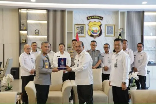 Kepala Kantor Imigrasi Bengkulu Lakukan Audiensi ke Polda Bengkulu