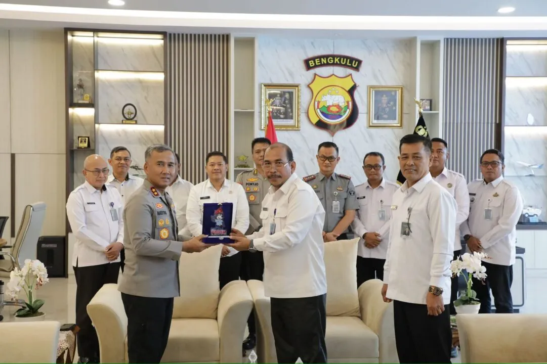 Kepala Kantor Imigrasi Bengkulu Lakukan Audiensi ke Polda Bengkulu