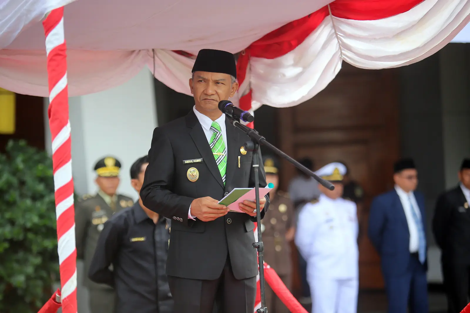 Wabup Abdul Hamid Sampaikan Amanat Kepala BPIP di Hari Lahir Pancasila, Begini Pesannya